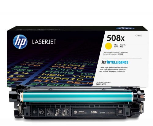 HP CF362X Toner Yellow 9.500 oldal kapacitás No.508X