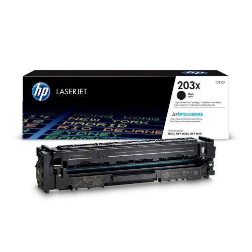 HP CF540X Toner Black 3.200 oldal kapacitás No.203X