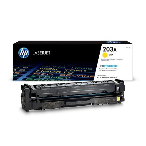 HP CF542A Toner Yellow 1.300 oldal kapacitás No.203A