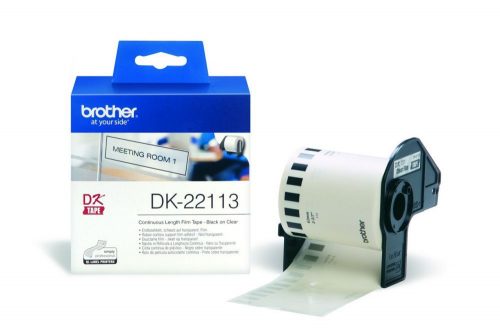 Brother DK-22113 62 mm x 15,24 m öntapadós filmszalag tekercsben