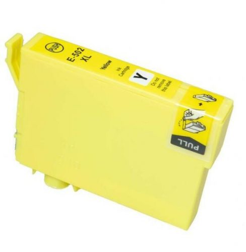 EPSON 502XL  UTÁNGYÁRTOTT TINTAPATRON YELLOW