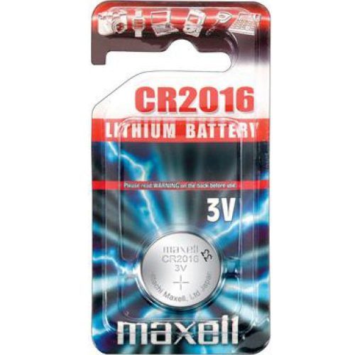 ELEM CR2016 BLISZTERES MAXELL LITHIUM 1DB AKASZTÓS BLISZTERBEN