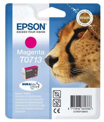 EPSON T0713 TINTAPATRON MAGENTA EREDETI