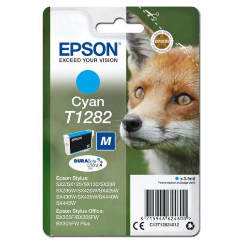 EPSON T1282 TINTAPATRON CYAN EREDETI