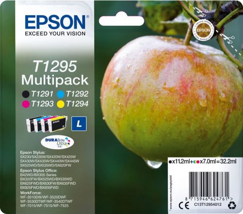 EPSON T1295 TINTAPATRON MULTIPACK BCMY EREDETI