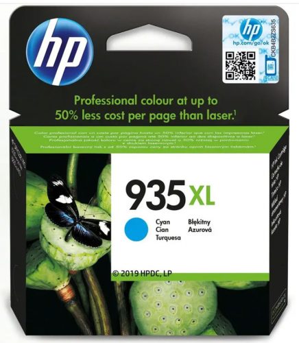 HP 935XL/C2P24AE TINTAPATRON CYAN EREDETI