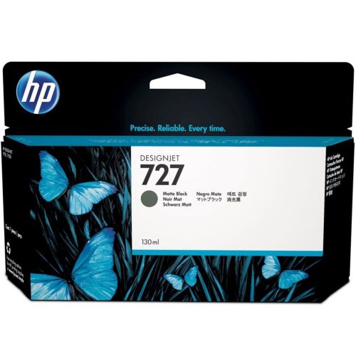 HP 727/B3P22A TINTAPATRON MATT BLACK EREDETI