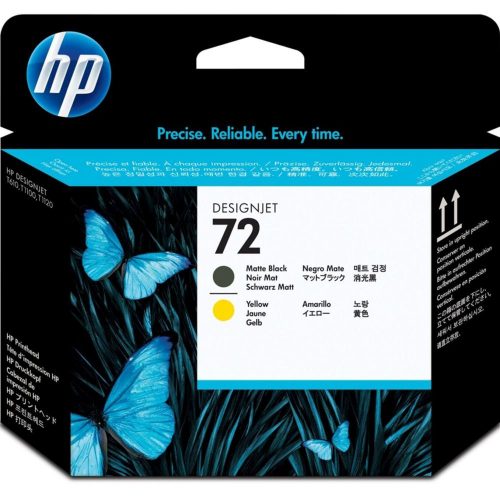 HP 72/C9384A PRINTHEAD YELLOW+BLACK EREDETI