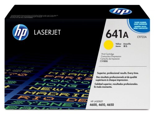 HP C9722A TONER YELLOW EREDETI