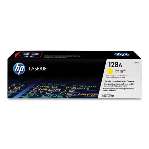 HP CE322A TONER YELLOW EREDETI