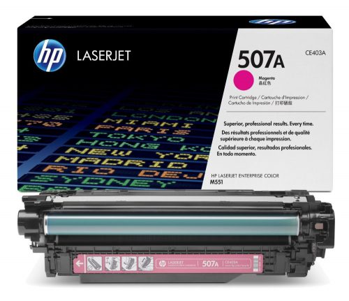 HP CE403A TONER MAGENTA EREDETI