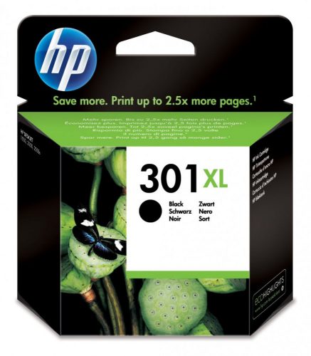 HP 301XL/CH563EE TINTAPATRON BLACK EREDETI