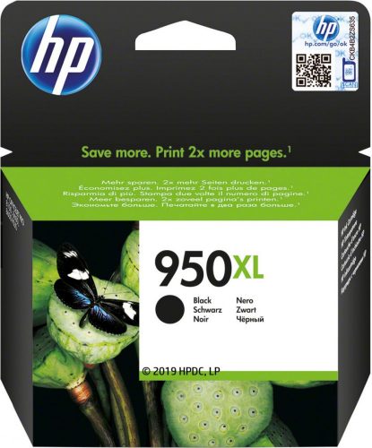 HP 950XL/CN045AE TINTAPATRON BLACK EREDETI