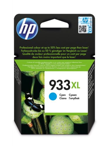 HP 933XL/CN054AE TINTAPATRON CYAN EREDETI