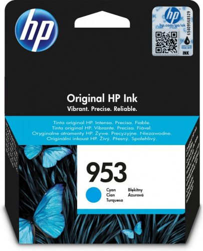 HP 953/F6U12AE TINTAPATRON CYAN EREDETI