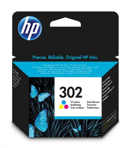 HP 302/F6U65AE TINTAPATRON COLOR EREDETI