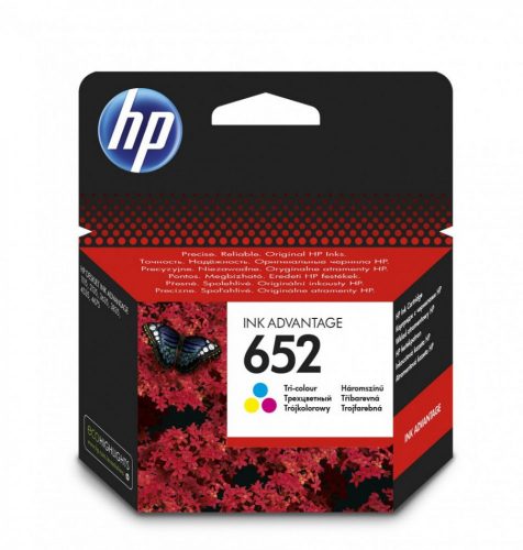 HP 652/F6V24AE TINTAPATRON COLOR EREDETI