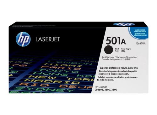 HP Q6470AC TONER BLACK EREDETI