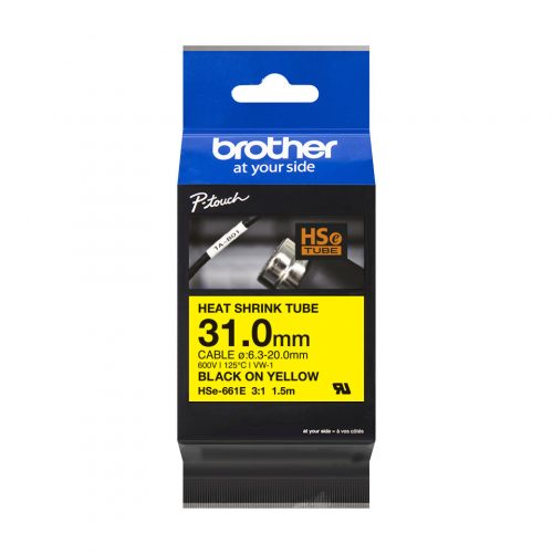 Brother HSe-661E 31 mm széles 1,5 méter hosszú szalagkazetta