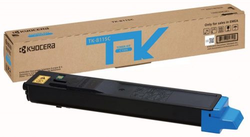 KYOCERA TK8115 TONER CYAN EREDETI