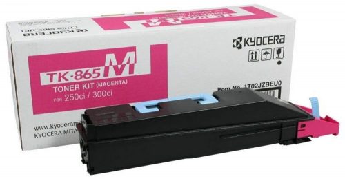 KYOCERA TK865 TONER MAGENTA EREDETI