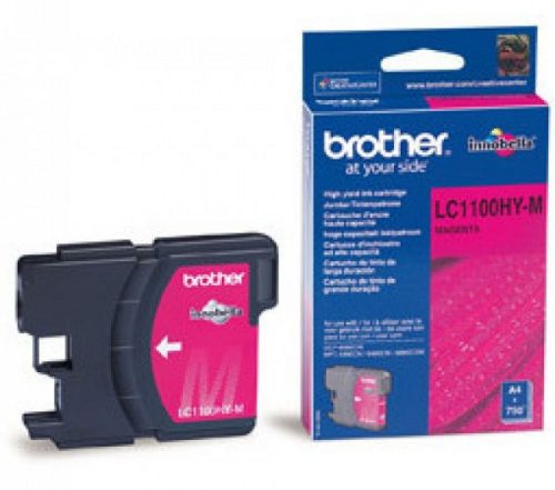 Brother LC1100HYM Tintapatron Magenta 10,1 ml 700 oldal kapacitás