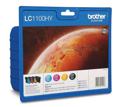 Brother LC1100HYCMY Tintapatron csomag CMY 3*10,1 ml