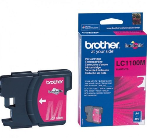 Brother LC1100M Tintapatron Magenta 5,5 ml 325 oldal kapacitás