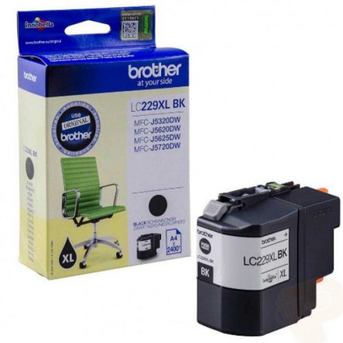 Brother LC229XLBK Tintapatron Black 48,2 ml 2.400 oldal kapacitás