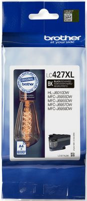 Brother LC427XLBK Tintapatron Black 6.000 oldal kapacitás