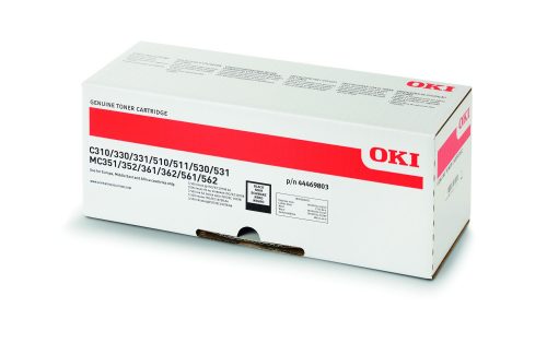 OKI C310/330 TONER BLACK EREDETI