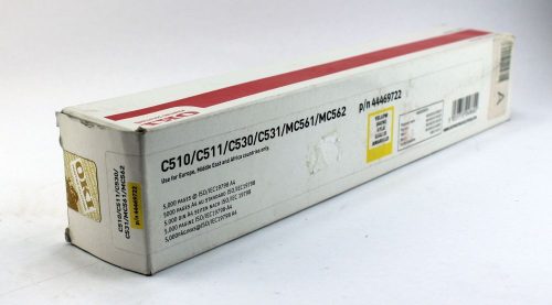 OKI C510/530 TONER YELLOW EREDETI 5K