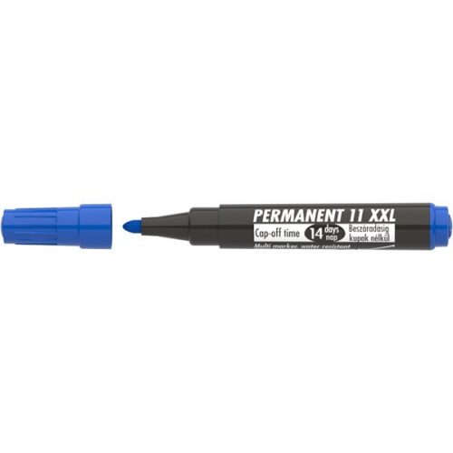 PERMANENT MARKER KEREK 3MM KÉK PERMANENT 11 XXL ICO 10DB/DOBOZ