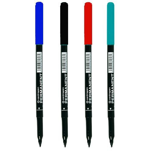 CENTROPEN PERMANENT MARKER KEREK 2536 1MM PIROS