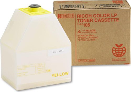 RICOH AP3800 TONER/TYPE105 YELLOW EREDETI