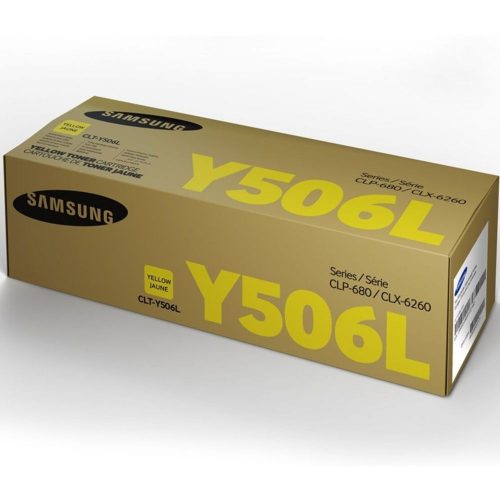 SAMSUNG CLP680 TONER YELLOW EREDETI 3,5K Y506L