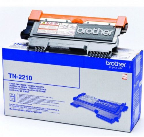 Brother TN-2210 Toner Black 1.200 oldal kapacitás