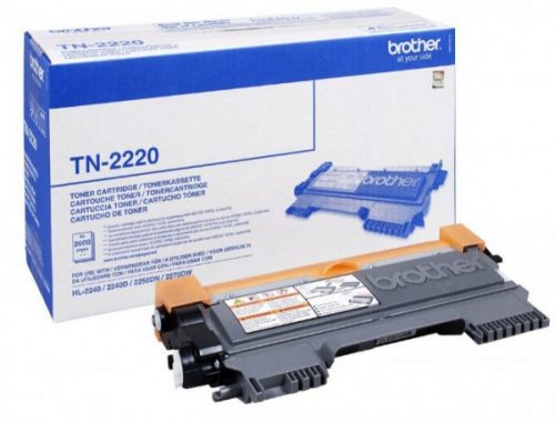 Brother TN-2220 Toner Black 2.600 oldal kapacitás