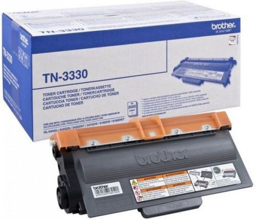 Brother TN-3330 Toner Black 3.000 oldal kapacitás