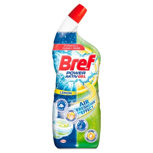 BREF 700ML HYGIENICALLYCLEAN&SHINE WC GEL LEMONITTA POWER